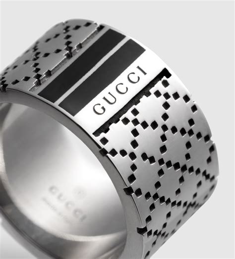 gucci ring mens chea|gucci silver ring for men.